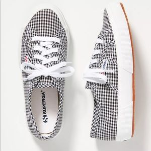 NWT! Superga 2750 Gingham Sneakers in Checker